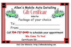 gift Certificate